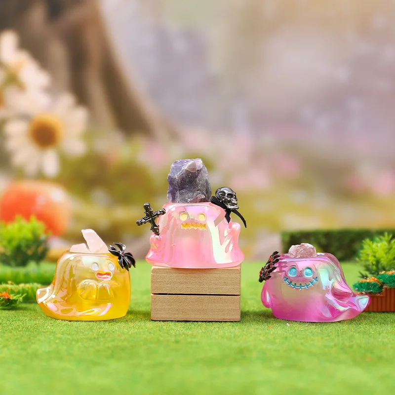 Rainbow Phantom Diy Energy Crystal Series Blind Box Creativity Aroma Stone Aromatherapy Ornament Mystery Box Halloween Souvenir - view 3