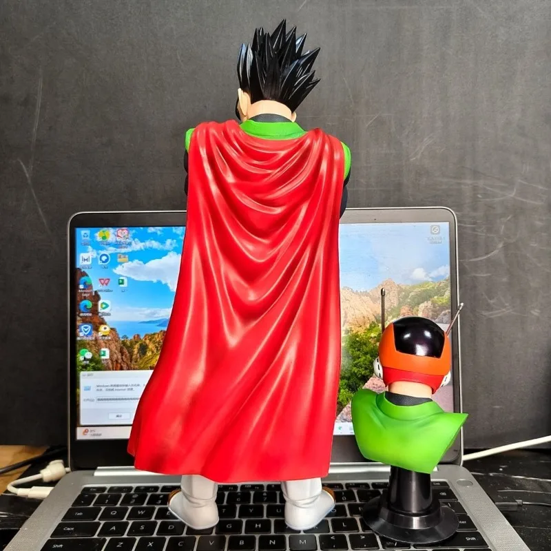 Super Saiyan Son Gohan Superman Peripheral Ornaments Birthday Gift Trendy Play Action Figures Anime Bandai Banpresto Model Doll