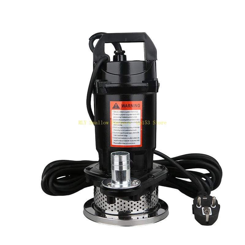 Aluminum shell submersible pump 220v50hz110v60hz high lift large flow household submersible pump AC