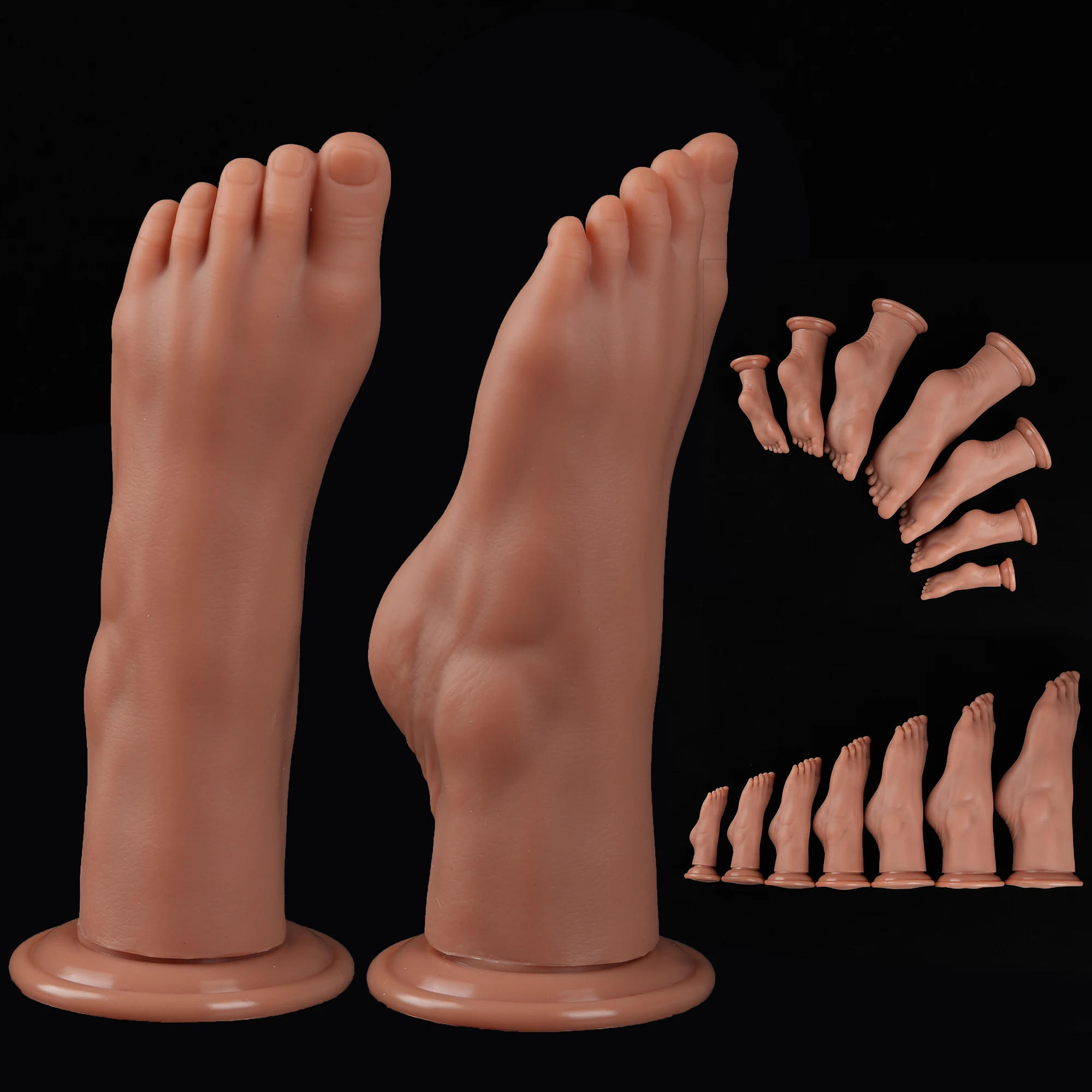 Silicone Feet Fetish Toys