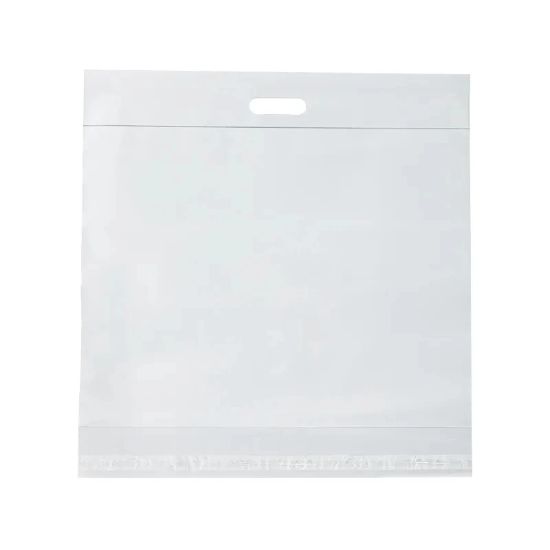 New 20Pcs/lot Matte Thicken Express Bags Portable Clothing Packaging Bag with Handle Self Seal Waterproof Mail Sacks Courier Bag