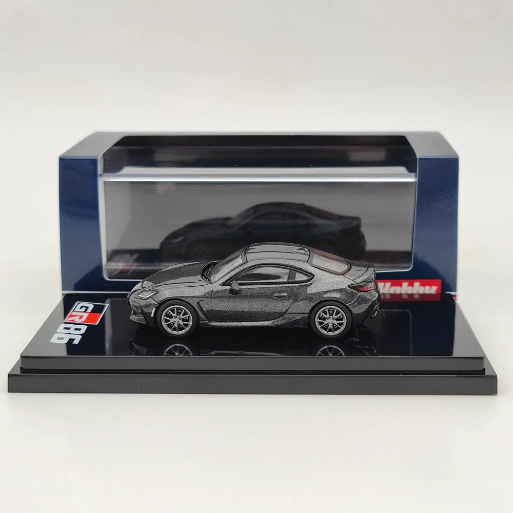 

1/64 Hobby Japan GR86 RZ 3BA-ZN8 Customized Ver. Gray HJ641048CGM Diecast Models Toys Car Collection Gifts