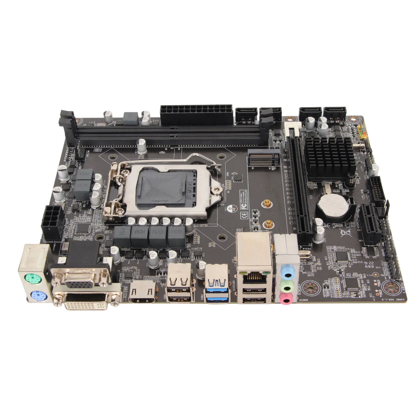 H310 LGA 1151 Motherboard USB 3.0 High Speed Chip Professional 6Gbs VGA Micro ATX DDR4 Gaming Motherboard for Desktop Computer