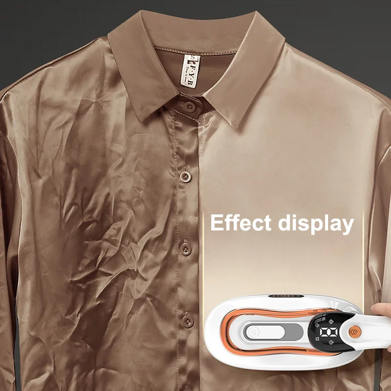 2025 جديد Ai الذكية LED شاشة ديجيتال يده مكواة البخار المنزل السفر المحمولة مكواة البخار 1200 واط عالية الطاقة يده معلقة الحديد