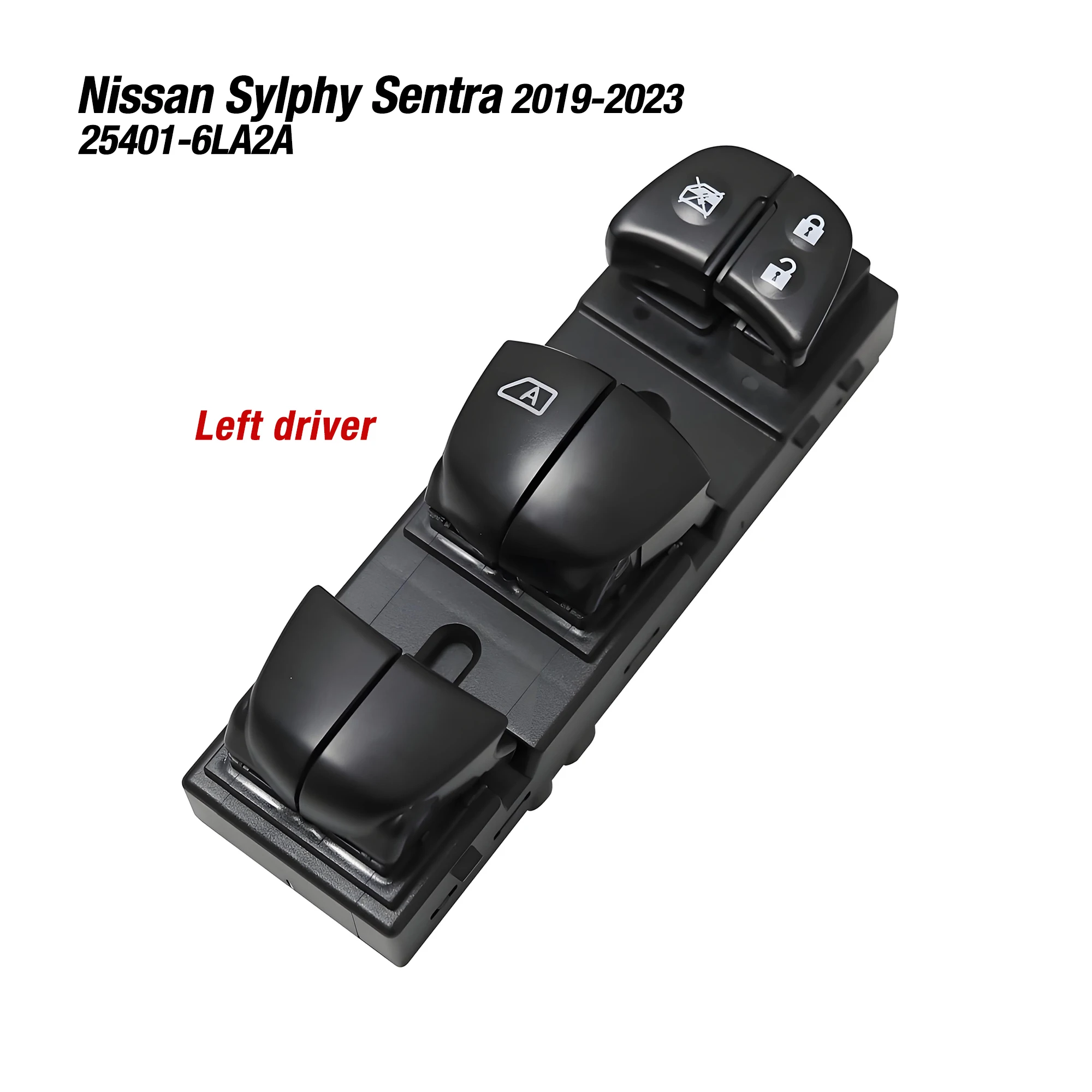 

25401-6LA2A 254016LA2A для Nissan Sylphy MK4 Sentra MK8 2019 2020 2021 2022 2023, электрический главный переключатель управления стеклоподъемником