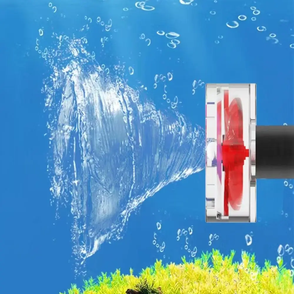

20MM/25MM Auto-Rotating Fan Kit Plastic Removable Fish Tank Outlet Fan Simple Aquarium Filter Screen Accessories