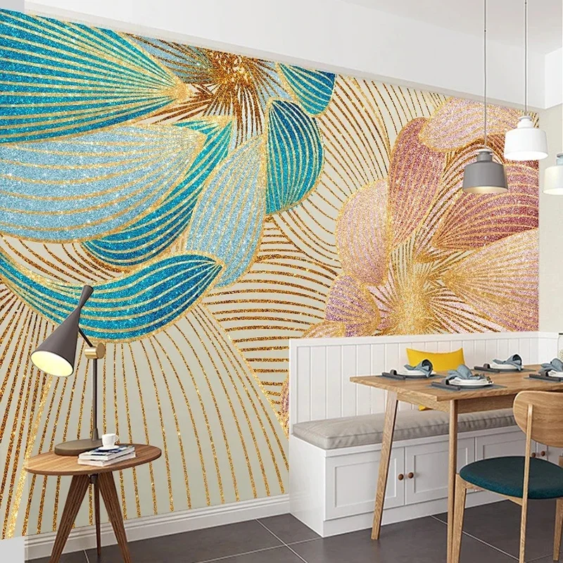 Custom Photo Wallpaper Modern Flower Murals for Living Room TV Sofa, Home Decor Background Wall Painting Wall Coverings