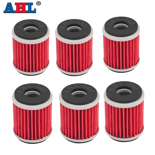 Filtro de aceite de motocicleta AHL para YAMAHA YZ250X YZ250FX YZ250 YP125R XT250 WR250F YZ450F YZ250F WR250X YFZ450X YFM250 YBR250 WR450F