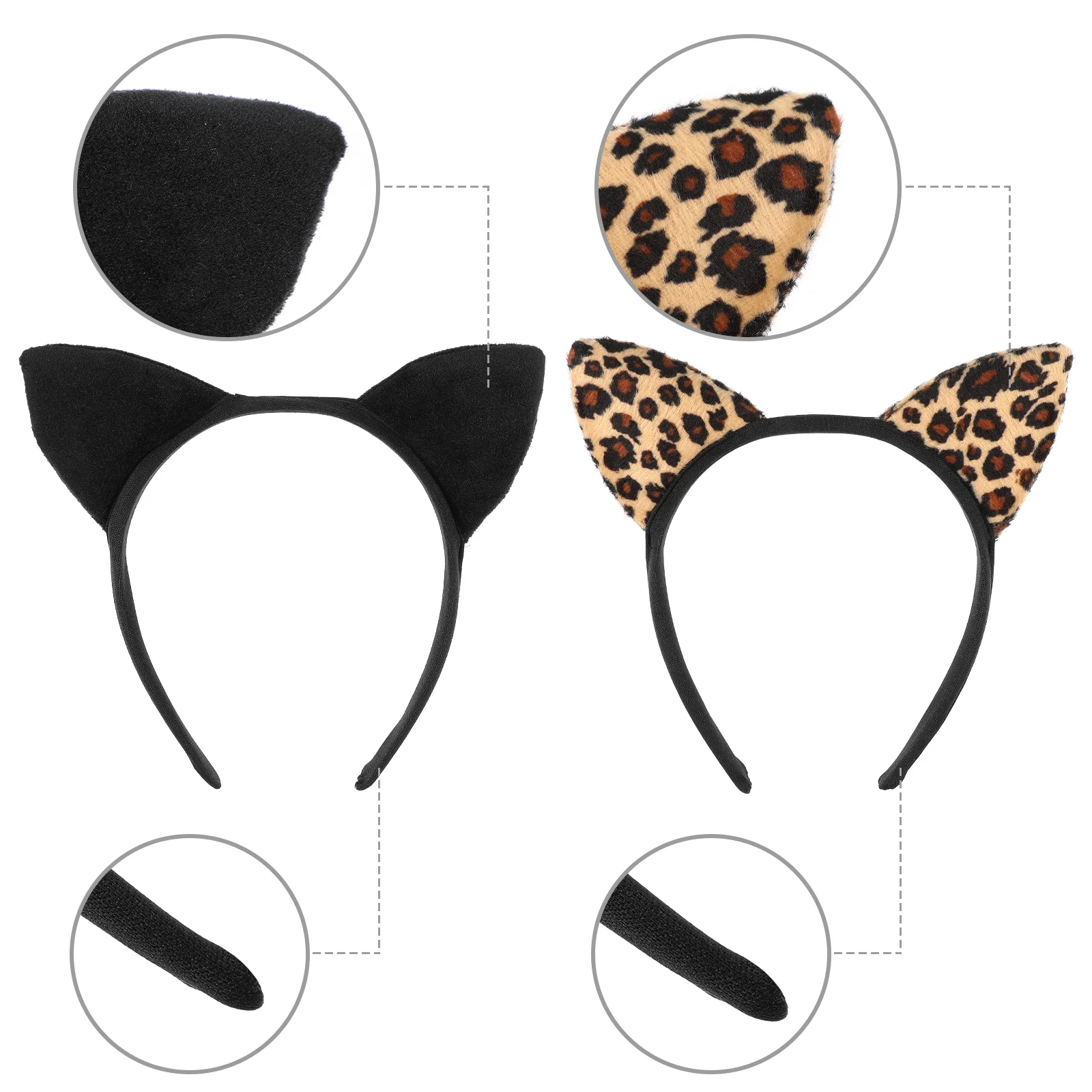 Bandeau de sauna pour cheveux pour femmes, nœuds de chat, masque, oreille, vêtements de sauna, cerceau, maquillage animal, Miss, bandeau