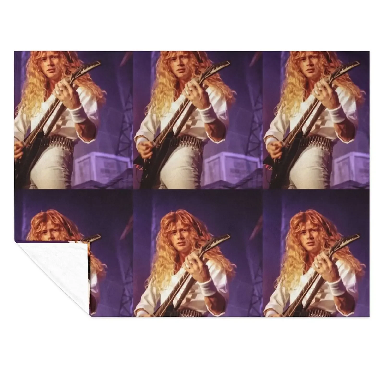 

dave mustaine Throw Blanket Hairy Kid'S Camping Plush Blankets