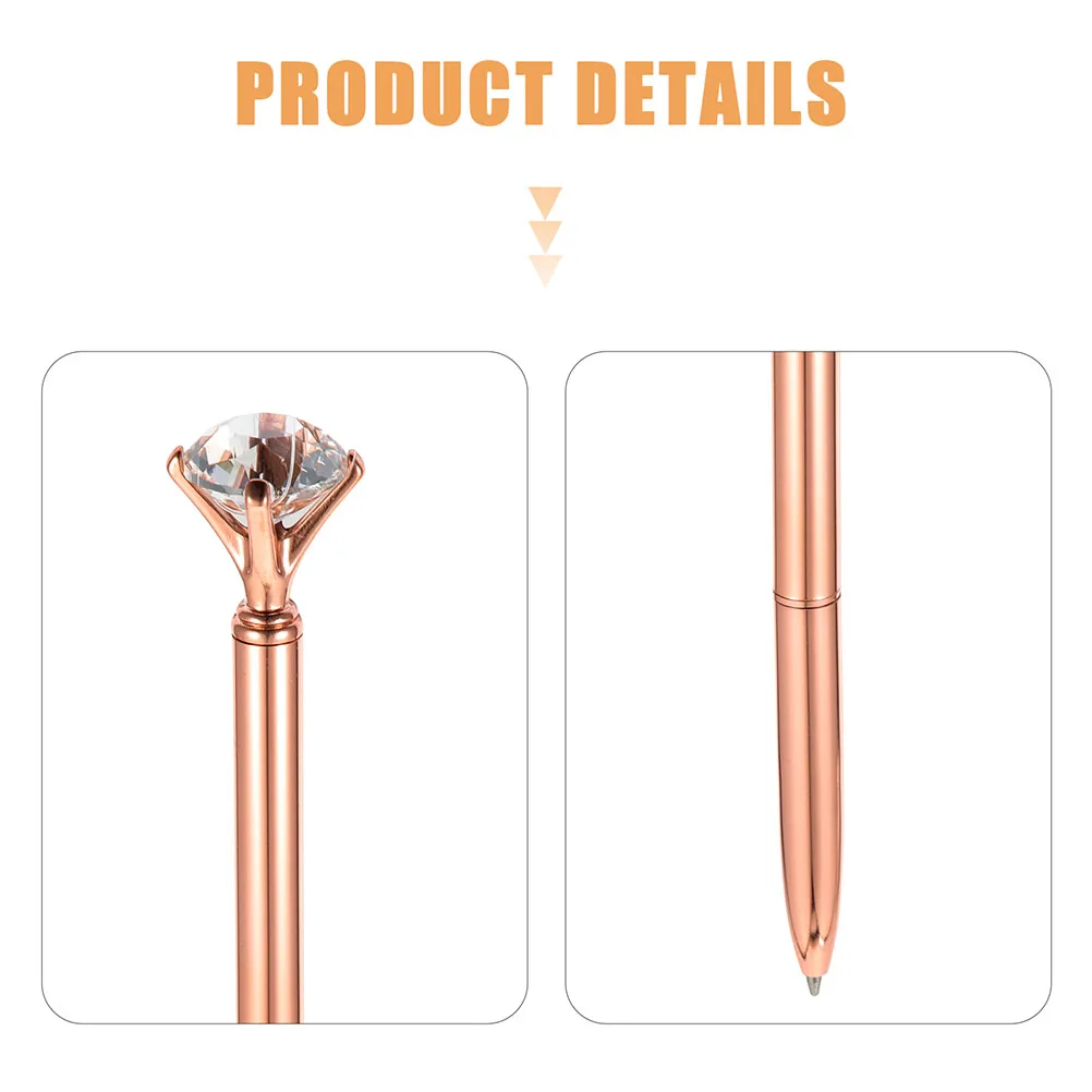

2 Pcs Ballpoint Pen Creative Black Decorative Multi-Function Students Pen Writing Tools Home Office School Supplies Portable