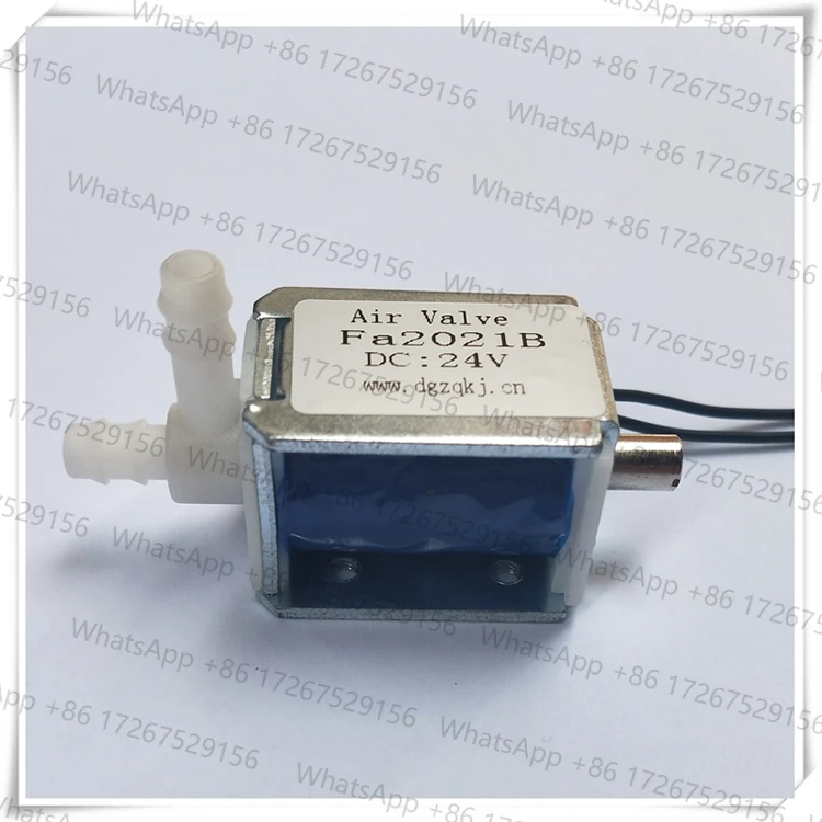 New miniature solenoid  Fa2021B two position three-way valve gas  12V two position three-way solenoid