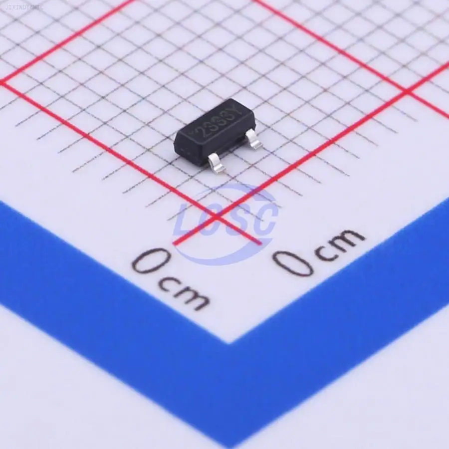 1PCS WST2333 12V 6A 23mΩ@4.5V,4A 1W 300mV 1 piece P-channel SOT-23 MOSFETs ROHS