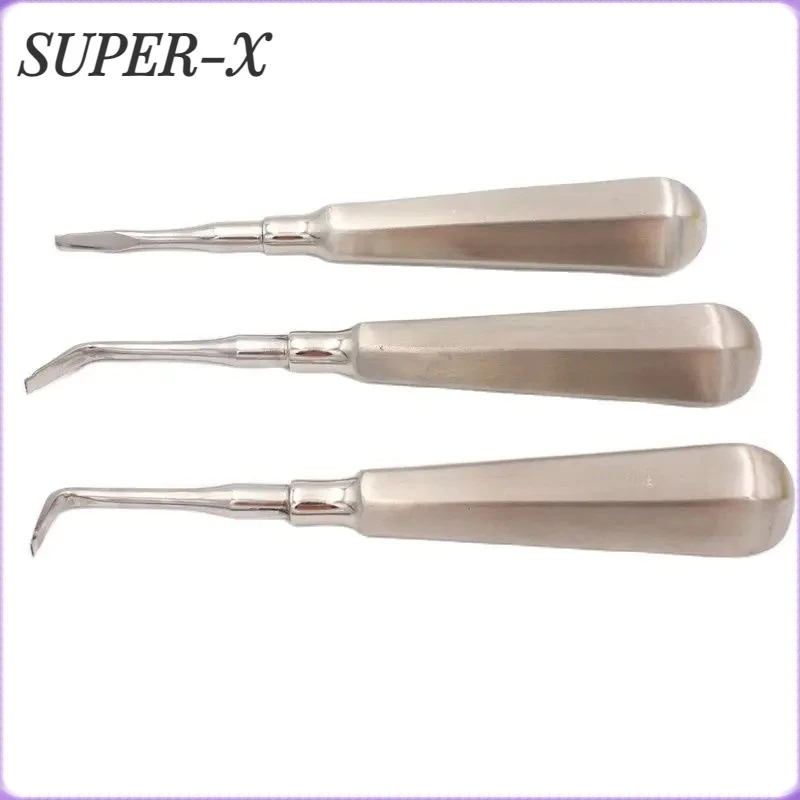 

1Pcs Dental Luxating Lift Elevator Stright Curved 45°/90° Root Tooth Extraction Broken Crown Tools Dentist Surgical Instrument