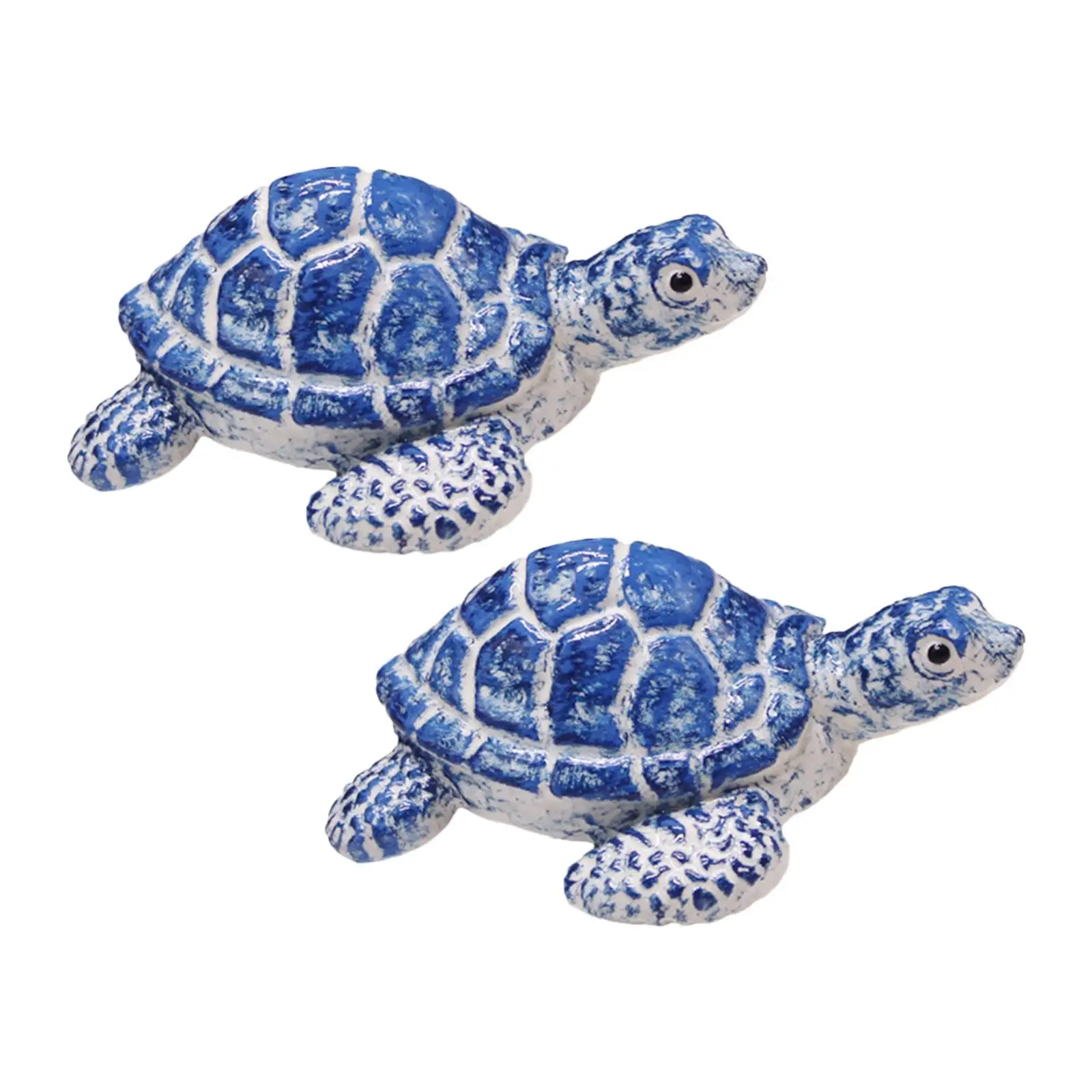 2x Turtle Toilet Bolt Covers Sea Turtle Toilet Bolt Statues Creative Ornament Resin Screw Cover for Home Coastal