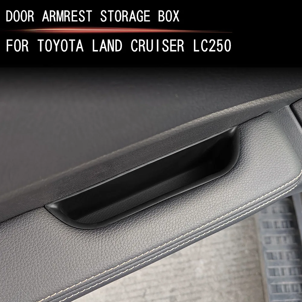 

For Toyota Land Cruiser 250 Prado LC250 2024 2025 Silicone Door Armrest 4 Door Storage Box Door Glove Box Interior Accesorios