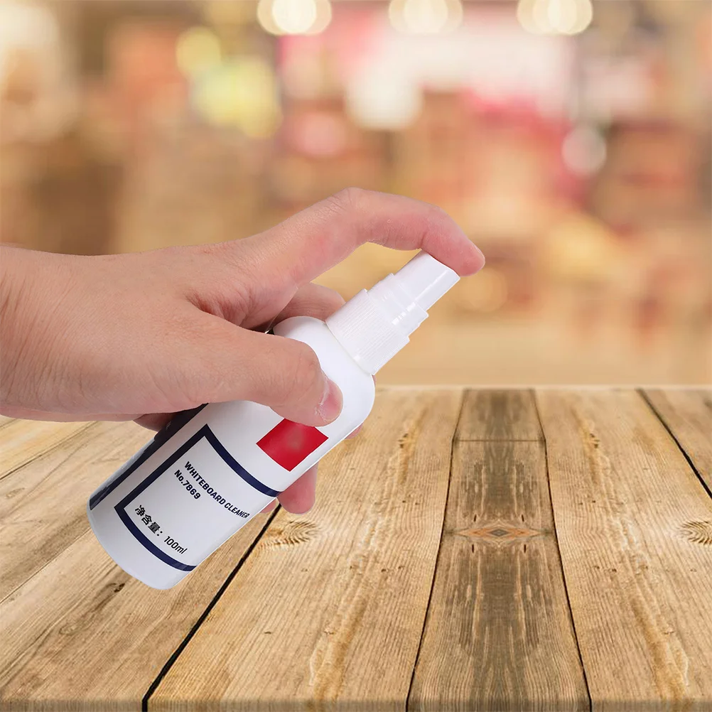 2 قطعة رذاذ منظف السبورة 100 مللي تركيبة سهلة المسح للوحات المسح الجاف الفصول الدراسية مكتب لوازم فنية حل التنظيف #3