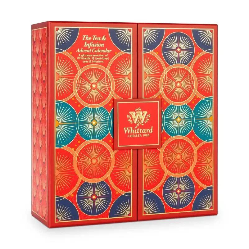Customization.Hot-selling Advent Calendar Box with Drawer Low Price Advent Calendar Packaging Box for Tea