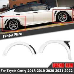 8pcs/set YOFER Fender Flares Cover Brow Trim Mud Guard For Toyota Camry SE XSE Sport 2018-2024 Wide Wheel Arch Fairing Mudguard
