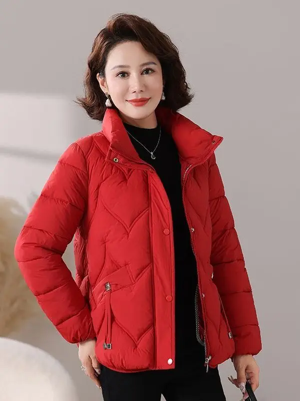 

Новинка 2025 года, женское хлопковое пальто с потертостями на пуху, осень-зима, утягивающая верхняя одежда, корейская свободная посадка, длинная одежда...