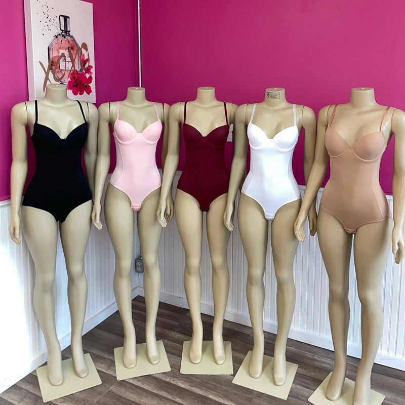 

STYLISH LADY Sexy Push Up Shapewear Bodysuit Shorts Women Spaghetti Strap Lifting Breast Tummy Control Slim Fit Bodycon Rompers