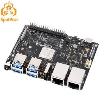 VisionFive2 RISC-V single board computer with integrated 3D GPU based on StarFive JH7110 processor on Linux