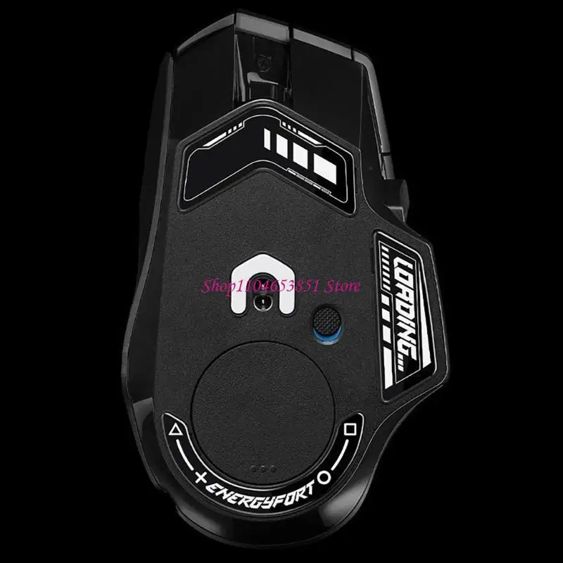 1Set Professional Glass Mouse Skates Stickers Mouse Feet Pad Glides Rounded Curved Edges for G502 X Lightspeeds / G502 X