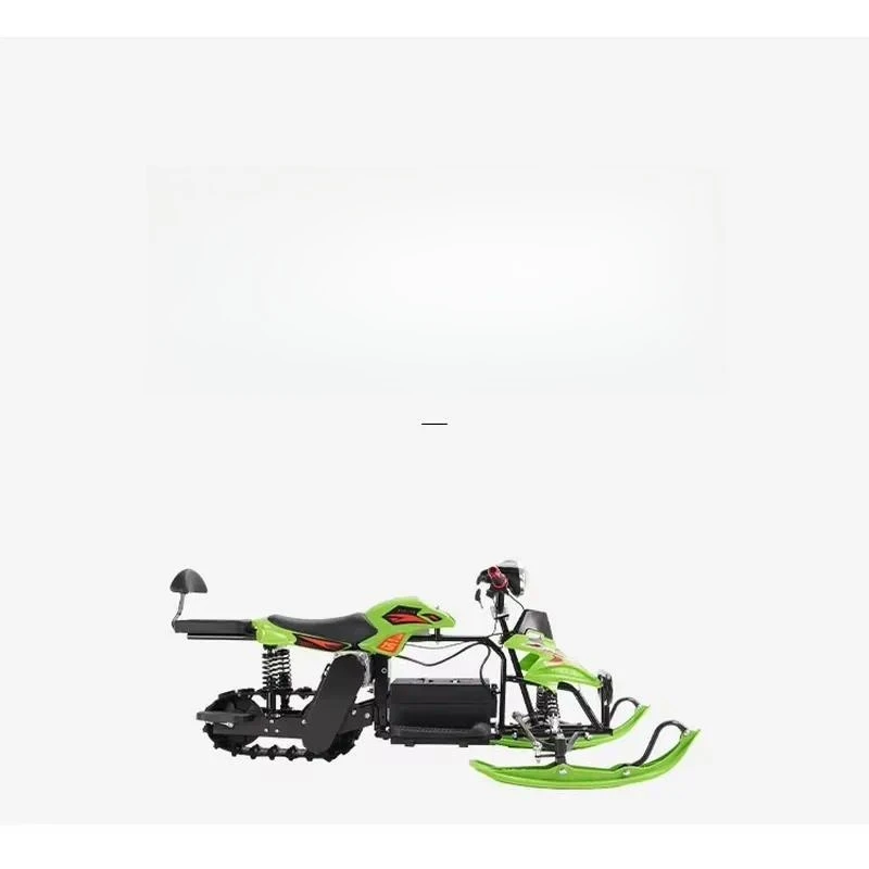 Electric Crawler Snowmobile ATV Ice Cross Country Motorcycle Snowboard Electric Ski Scooter