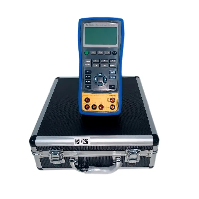 

HSIN926 Portable Signal Calibrator Temperature Thermocouple Resistance Eletronic Measure Multifunction Process Calibrator