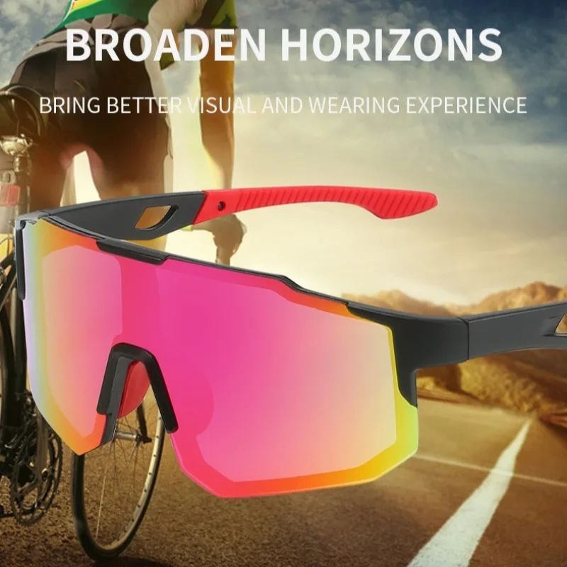 Fahrradbrille Sonnenbrille für Männer Frauen Radfahren Sonnenbrille Brille Outdoor Sport Sonnenbrille – Detail 2