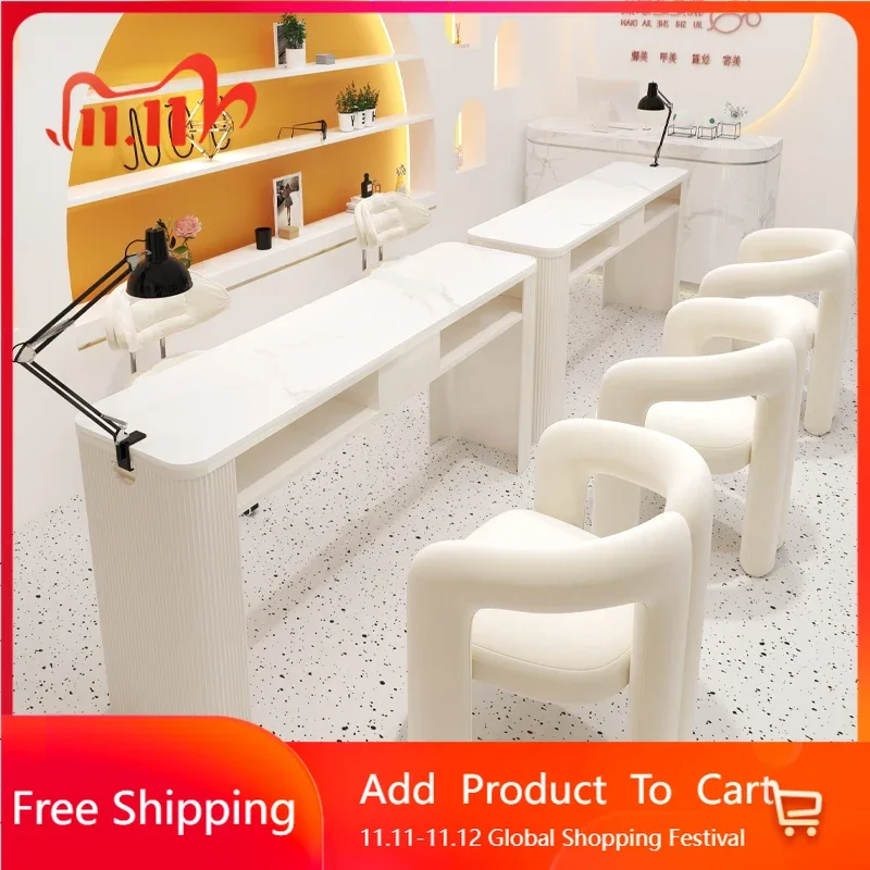 

Vintage Stickers Nail Table Organiser Equipment Polish Nail Table Collector Nordic Compact Mesinha De Manicure Hotel Furniture