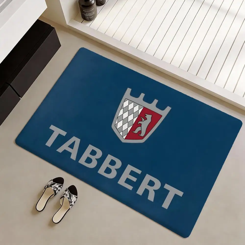 T-Tabbert Brand Floor Mat Soft Flannel Non-Slip Door Mat - Thickened Rug for Living Room Home Decor