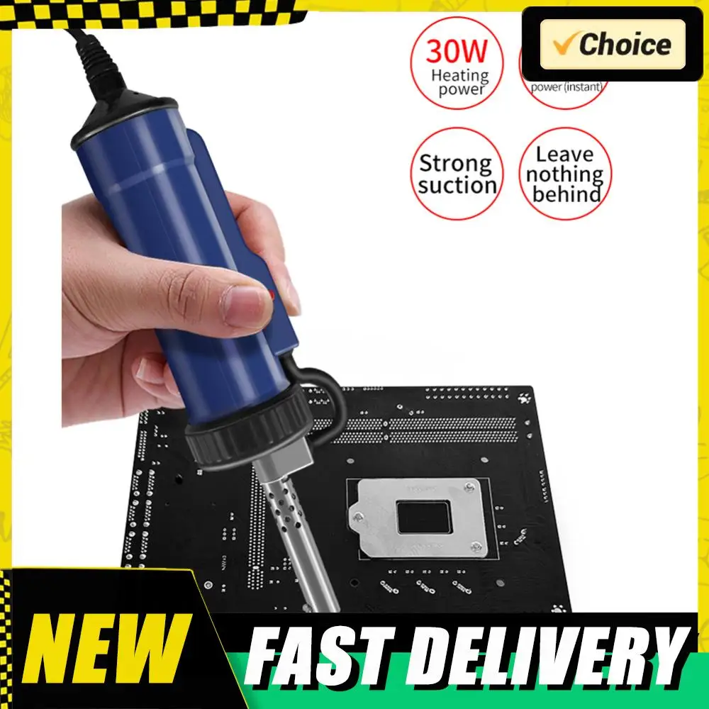 

BBT-580 Вакуумный насос для пайки, 30 Вт, автоматическая машина для распайки, портативная с 3 всасывающими жалами для удаления олова и пайки