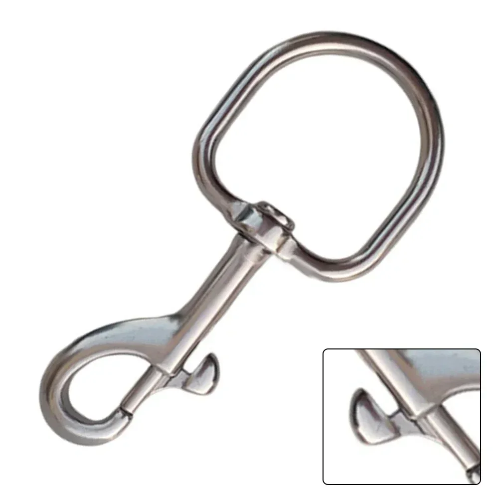 Dive Bolt Snap Hook Single Ended Hook Buckle Stainless Steel Swivel Snap Hook Clip For Scuba Diving Part Tool Accessories