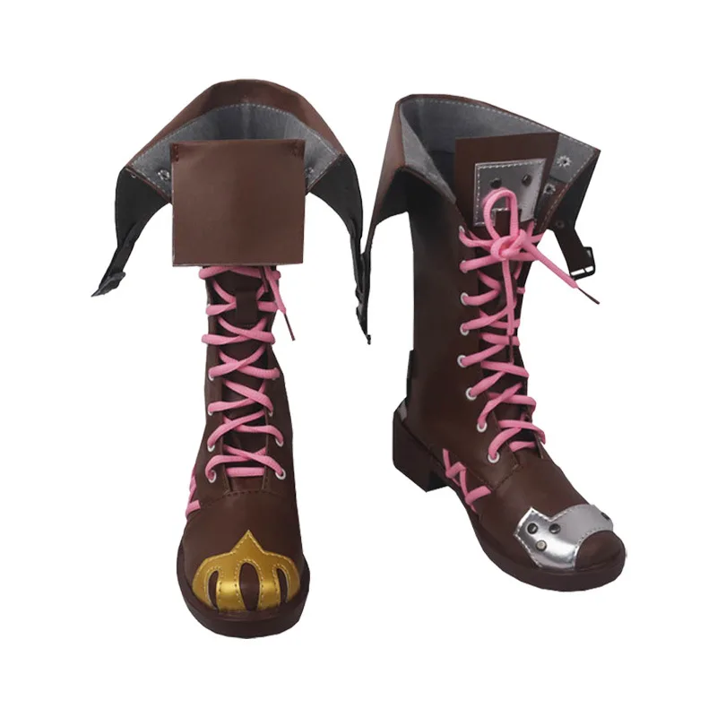 غامض جامعة الأساطير Jinx تأثيري أحذية منتصف العجل الأحذية هالوين حفلة تنكرية كرنفال أداء زي حفلة الدعائم