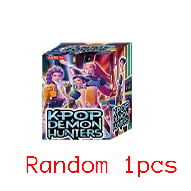 $_ Gaming Kpop Demon Hunters Anime Figura Modelo Brinquedo Periféricos Mesa Decoração Coleção Figuras Modelo Brinquedo Para Criança Gift_%