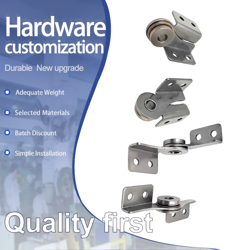 

Stainless Steel Torque Hinge Through-Hole Blade Type for Industrial Machinery And Medical Equipment Locating Shaft