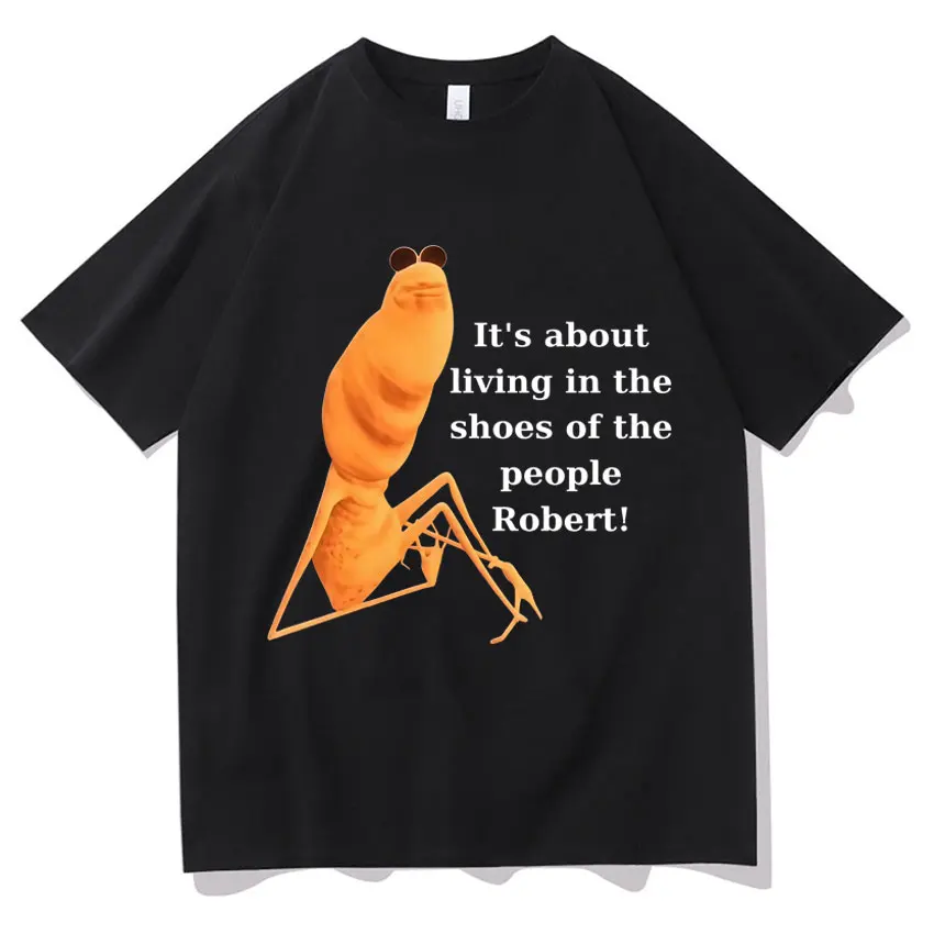 

Special Offer: Casual and Humorous Marcus The Worm Fashion Pattern Print Men's and Women's Summer Print 100% Pure Cotton T-shirt