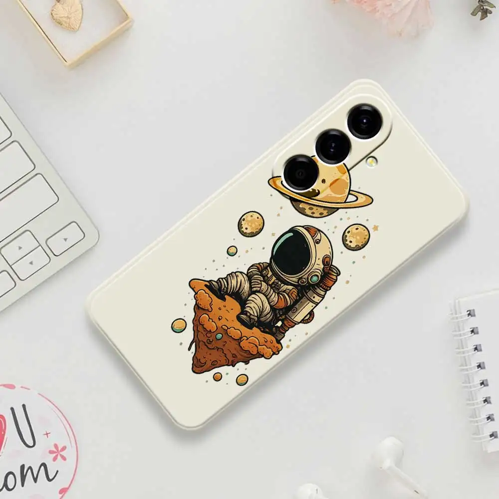 Astronaut Space Style Phone Case Silicone For Samsung Galaxy A56 A32 A23 A22 5G A32 A23 4G A55 A54 A53 A52 A51 A35 Soft Cover