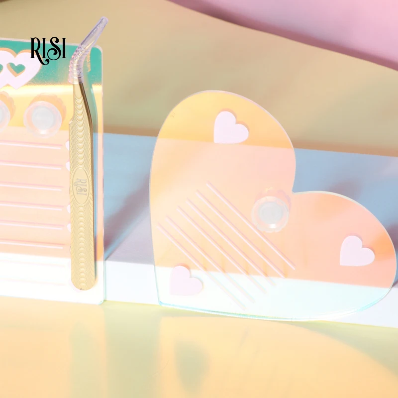 Free Lash Palette Display Board Glue Holder Plette For Eyelash Extensions Accessories