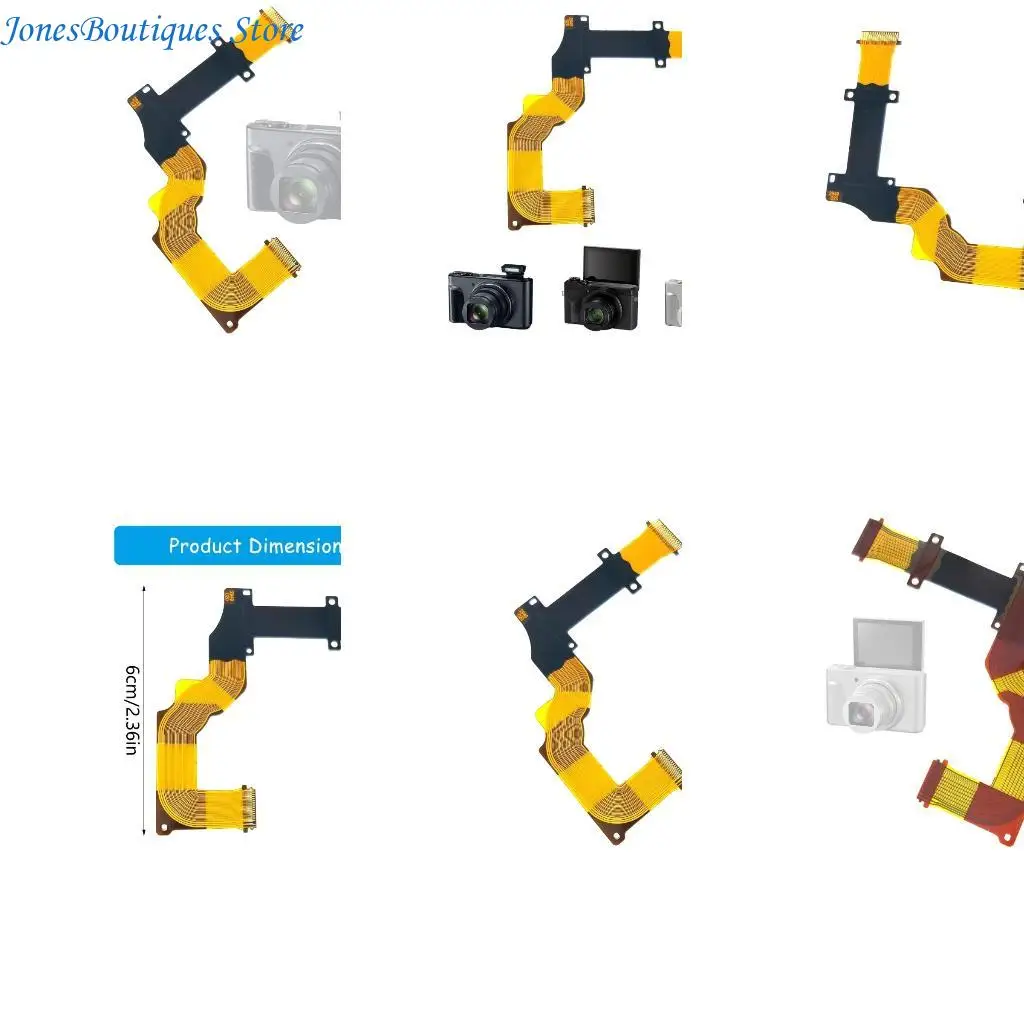 Replacement Ribbon Cable Ensures Stable Connection and Clear Display for SX730/SX740 Camera Models W8KE