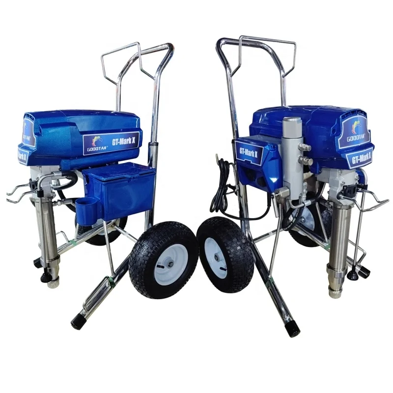 110V 220V Airless Sprayer Manufacturing Putty Spray Painting Machine Mark X for Wall
