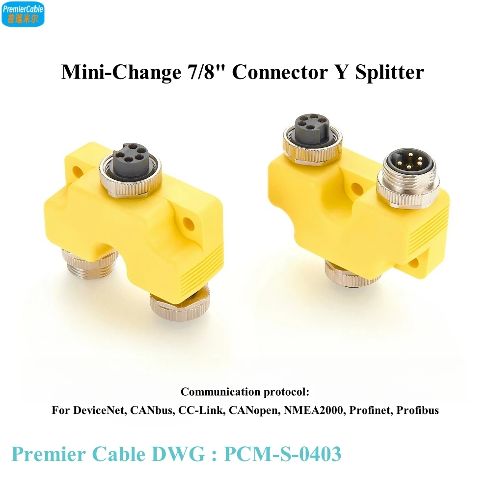 Mini-Change Y Splitter, 7/8 \