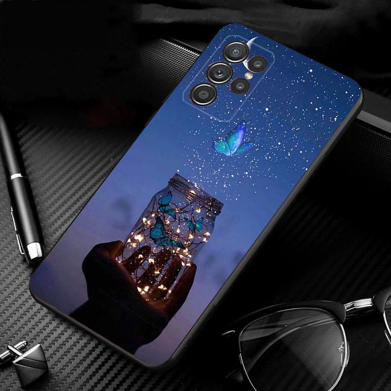 

Purple Pink Butterfly Phone Case For Samsung Galaxy S25 S24 S23 S22 S21 Ultra S24 S23 S22 S21 S25 Plus S24 S20 FE