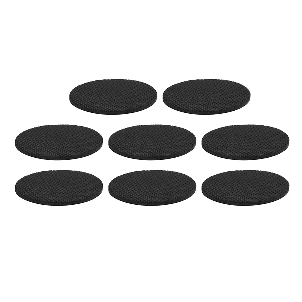 

8 Pcs Snooker Billiard Table Foot Mats Pool Level and Chair Cover / Pad Adjustable Furniture Levelers