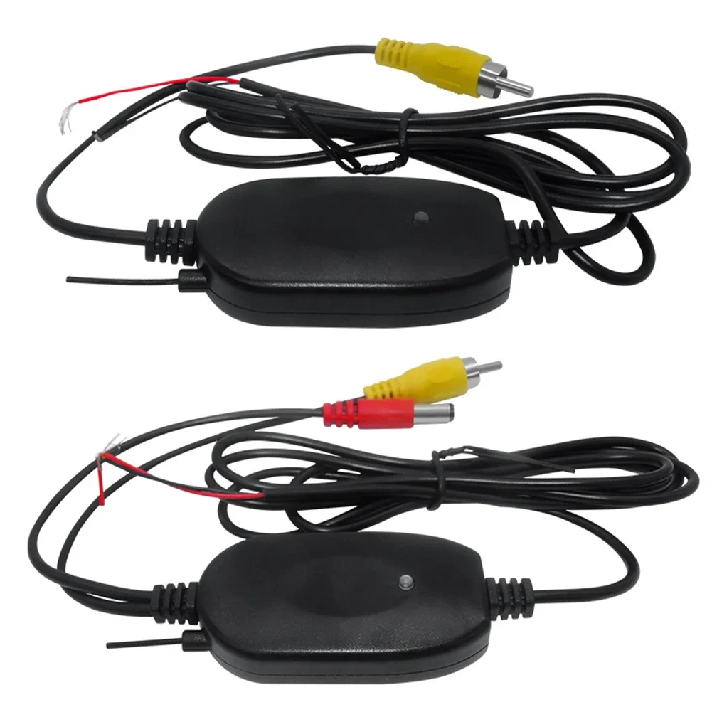 2 4GHz Wireless Car Reverse Camera Kit  Transmitter and Receiver  PAL/NTSC System  Compatible with 12V Vehicles