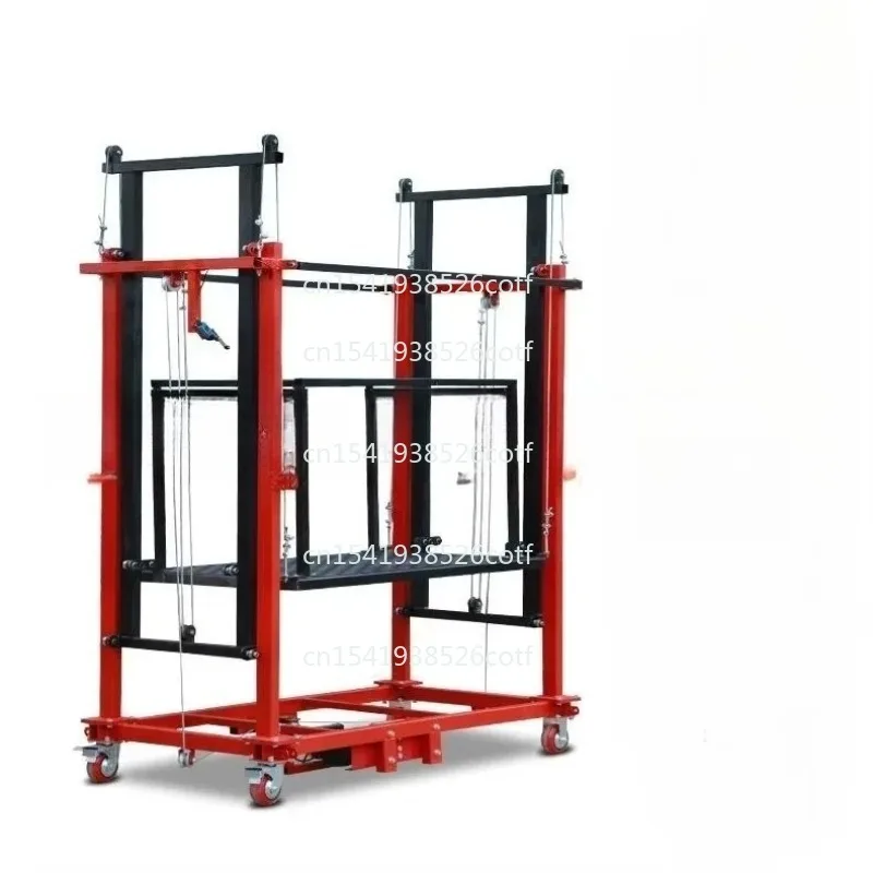 Folding electric scaffold 2 meters 6 meters 10 meters