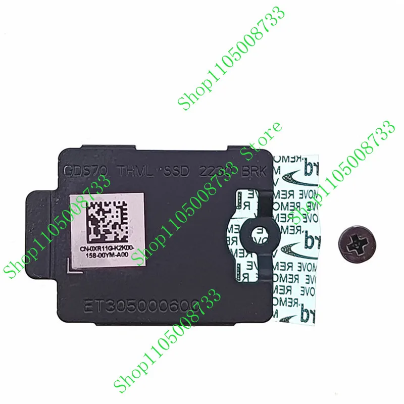 

Кронштейн для крепления SSD-накопителя M.2 NVME 2230 2280 с радиатором для ноутбуков Dell Alienware X17 R1 R2, 0XR11G 0C99KM