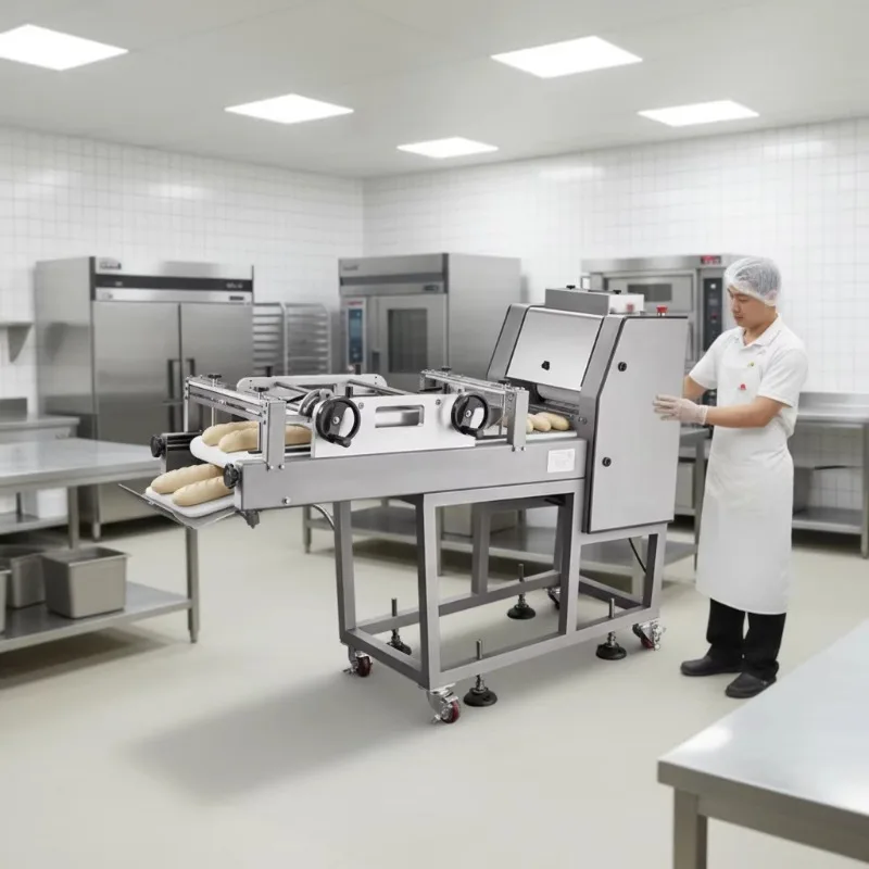 Electric dough forming machine, new flour base, easy to operate, suitable for French bakeries