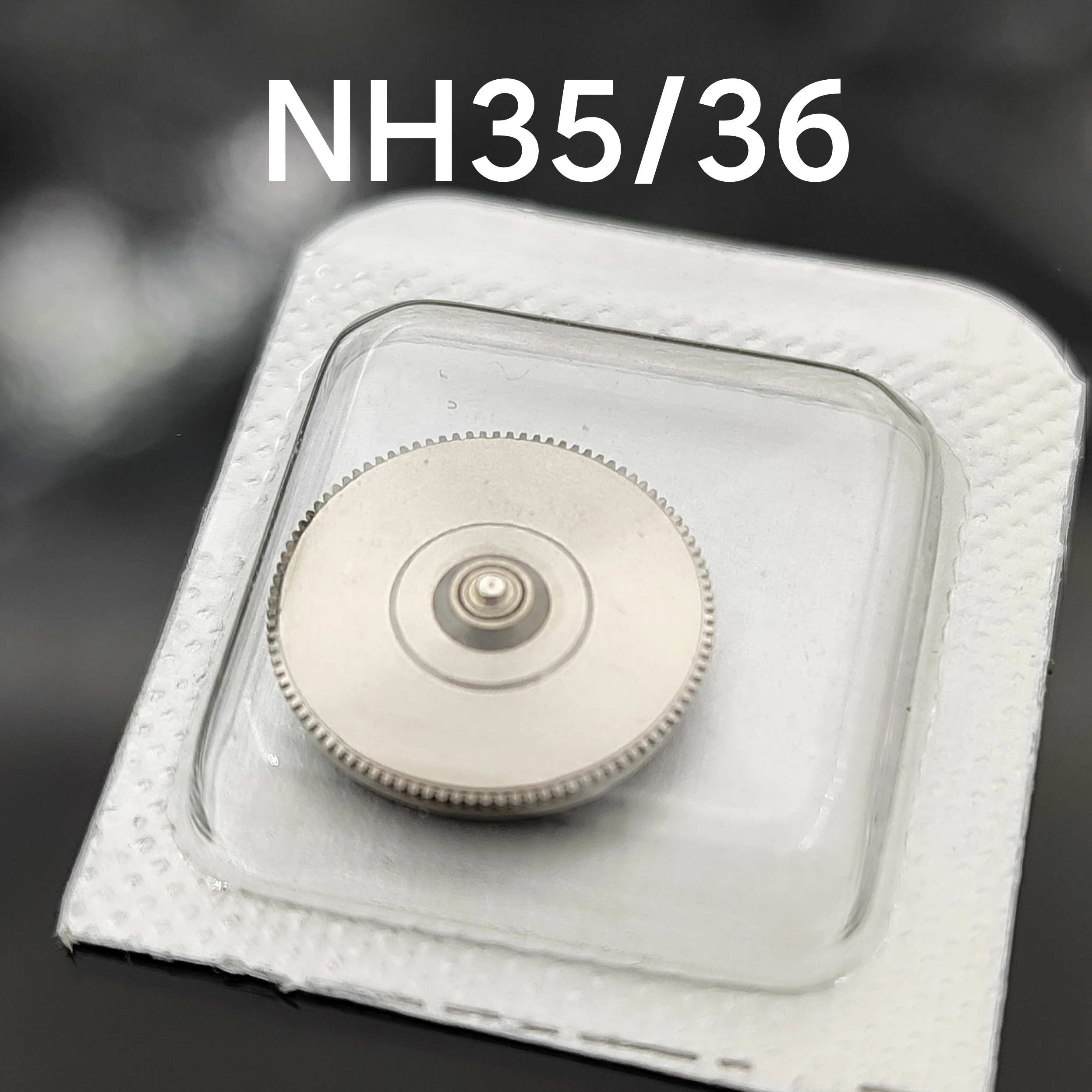 Аксессуары для часовых механизмов, оригинальная разборка, старые детали NH35, NH36, аксессуары для механизмов, пружинная коробка, полная коробка, часовая коробка